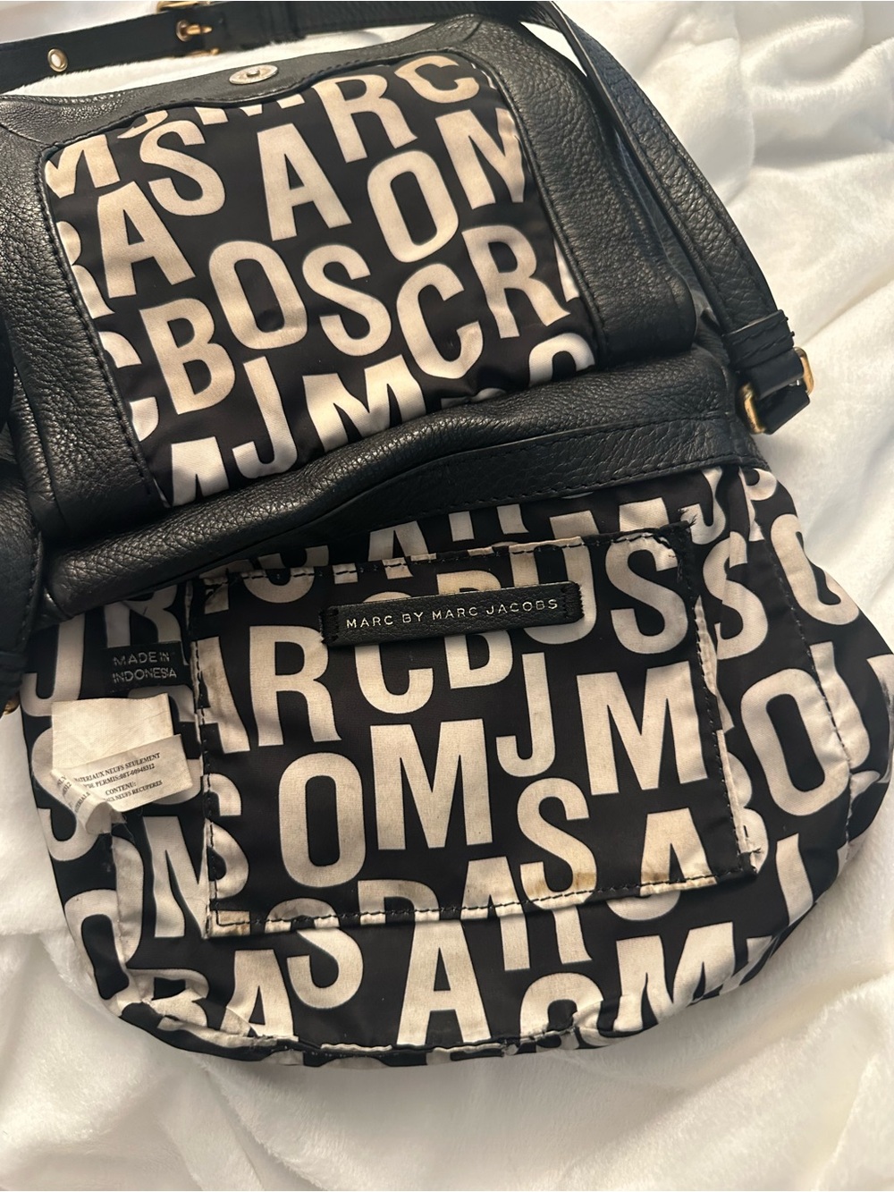 Marc by Marc Jacobs Classic Q Black Leather Standard Supply Bag - Picture 9 of 16